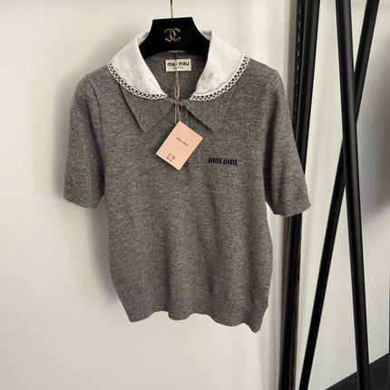 MIUMIU 26S POLO SHIRT 1012