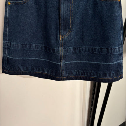 VALENTINO 26S DENIM MINI SKIRT 233