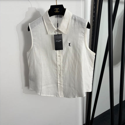 YSL 26S SLEEVELESS SHIRT 394