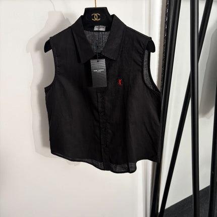 YSL 26S SLEEVELESS SHIRT 396