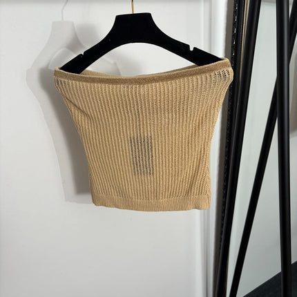 FENDI 26S KNIT BANDEAU TOP 392