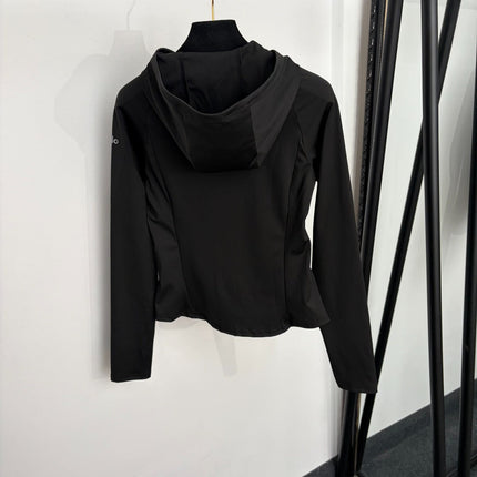 ALO 26S LONG-SLEEVE HOODED WINDBREAKER JACKET 341