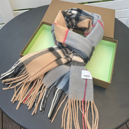 BURBERRY 26S SCARF 168CM IN CASHMERE 163808
