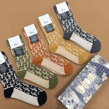 DIOR 26S CREW SOCKS 412447 (1 BOX)