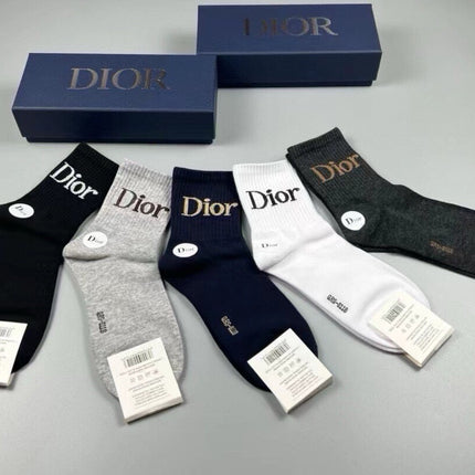 DIOR 26S ANKLE SOCKS 412461 (1 BOX)