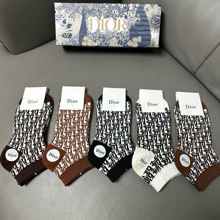 DIOR 26S ANKLE SOCKS 415728 (1 BOX)