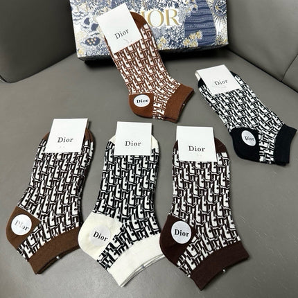 DIOR 26S ANKLE SOCKS 415728 (1 BOX)