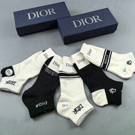 DIOR 26S ANKLE SOCKS 415736 (1 BOX)