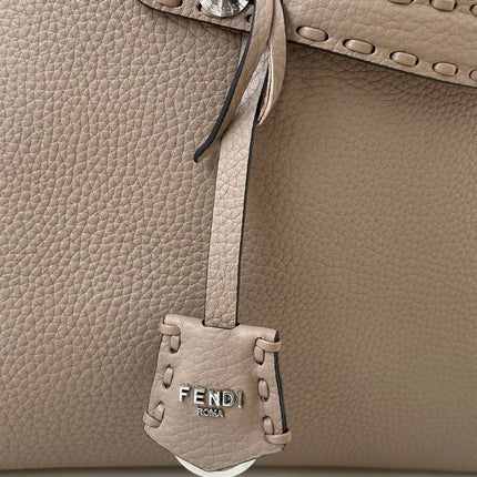 BY THE WAY SELLERIA LARGE 29 BAG IN CEDAR BROWN CALFSKIN