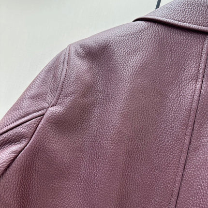 HERMES 26S LEATHER JACKET 630