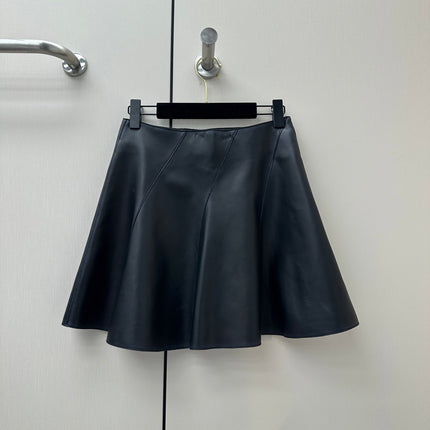 RALPH LAUREN 26S LEATHER SKIRT 714