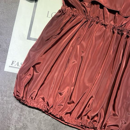 PRADA 26S SLEEVELESS FLARED DRESS 709