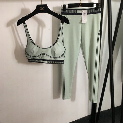 ALO 26S BAND SPORTS BRA & HIGH-WAIST LEGGINGS SET 256
